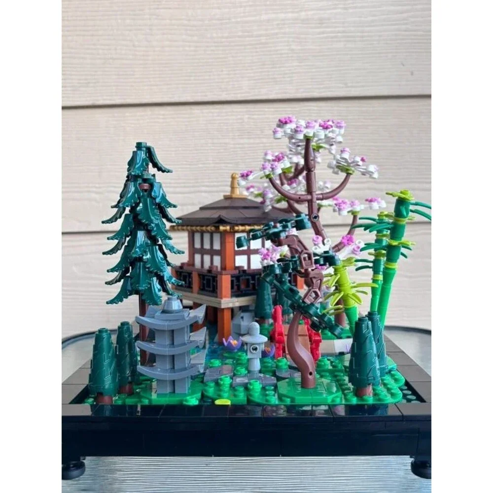Lego Japanese Tranquil Garden 10315 Completed